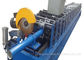 Renk Çelik Sac Yağmur Suyu Downspout Rulo Şekillendirme Makinesi Zinciri / Dişli Kutusu Tahrikli Sistem