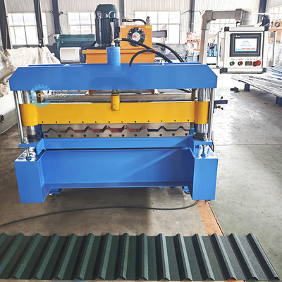 Hidrolik Kesme Çatı Yaprak Rulo Formasyon Makinesi Kesin Verimli
