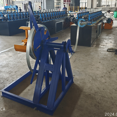 Uçan Kesici Yüksek Hızlı Galvanizli Ana Kanal Rulo Şekillendirme Makinesi
