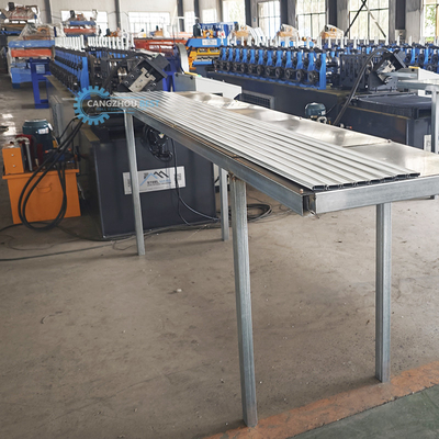 Uçan Kesici Yüksek Hızlı Galvanizli Ana Kanal Rulo Şekillendirme Makinesi