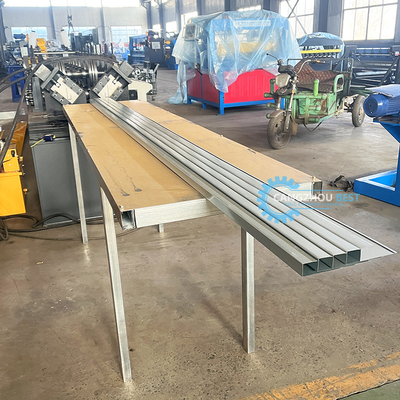İspanyol için Çift Hat Özel U Profili Stud Track Roll Forming Machine
