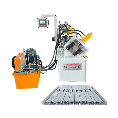 Çelik Profil İki Boyutlu Stud Roll Forming Makines With Hydraulic Punching