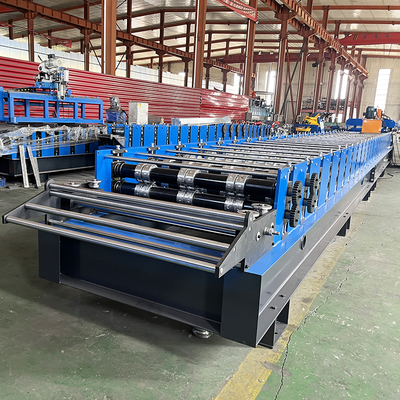Zemin Döşeme Rulo Şekillendirme Makinesi 1250mm PLC Kontrol 22kw