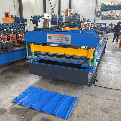 PLC Kontrollü Metal Çatı Plakası Rulo Formasyon Makinesi