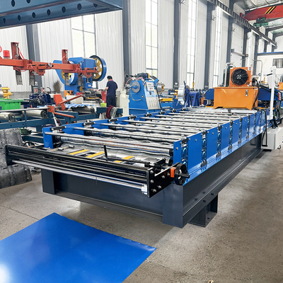 PLC Kontrollü Metal Çatı Plakası Rulo Formasyon Makinesi