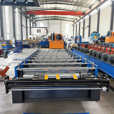 PLC Kontrollü Metal Çatı Plakası Rulo Formasyon Makinesi