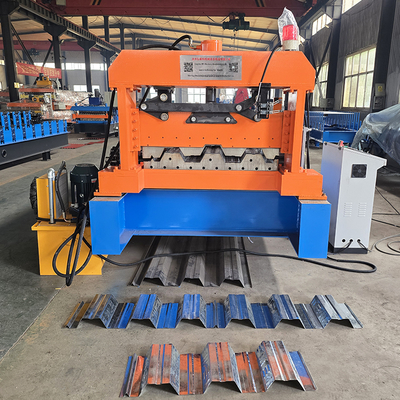 Zemin Döşeme Rulo Şekillendirme Makinesi 1250mm PLC Kontrol 22kw