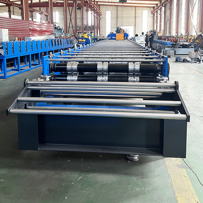 Galvanizli Çelik Çift Katlı Döşeme Sacı Rulo Şekillendirme Makinesi