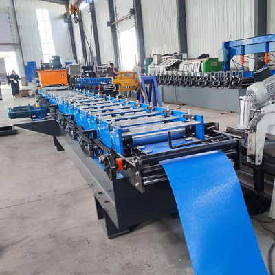 Renkli Çelik Çift Kenet Çelik Metal Profil Çatı Sacı Şekillendirme Makinesi