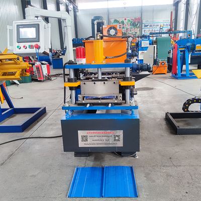 Renkli Çelik Çift Kenet Çelik Metal Profil Çatı Sacı Şekillendirme Makinesi