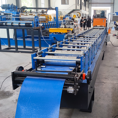 Renkli Çelik Çift Kenet Çelik Metal Profil Çatı Sacı Şekillendirme Makinesi