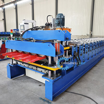 China Double-Layer Roofing Tile Forming Machine, Metal Forming Machine, IBR Roofing Panel Roller Forming Machine