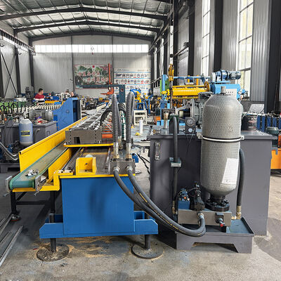 Metal Tavan T Profili Ana T / T Bar Çelik Yapımı Rulo Şekillendirme Makinesi