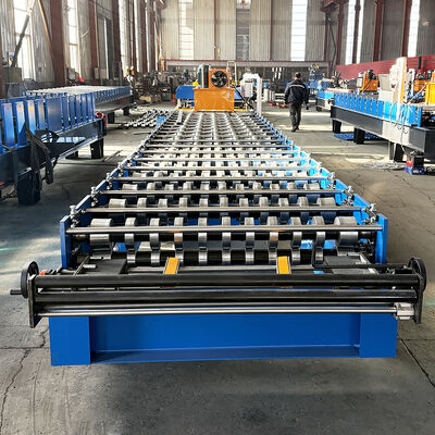 Yapı malzemeleri 0,35-0,6 mm Monaco sırlı kiremit rulo şekillendirme makinesi