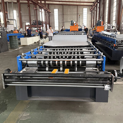 686 IBRand 762 corrugated two popular profile in Africa roof sheet forming machine