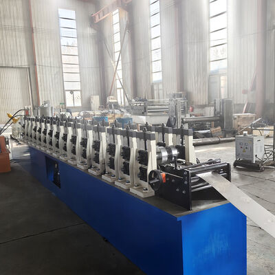 Hidrolik Delme PLC Kontrolü Yüksek Soeed Saplama Profili Rulo Şekillendirme Makinesi