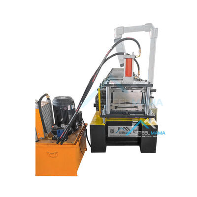 Konut Çatı Sleflock çatı Paneli 3kw Rulo Şekillendirme Makinesi