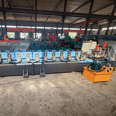 Servo motorlu kuru duvar ızgarası 3kw Stud ve Track Roll Forming Makinesi