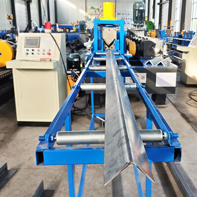 6mm Kalınlık Galvanizli L Şekli Rulo Şekillendirme Makinesi Dişli Kutusu