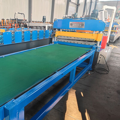 Otomatik İstifleyicili Boy Kesme Şekillendirme Makinesi Galvanizli Çelik Çelik Rulo Sac