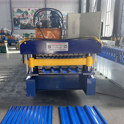 2'si 1 arada Metal Çatı Paneli Rulo Şekillendirme Makinesi