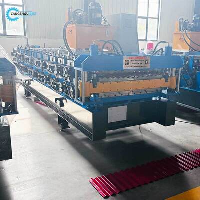 Çatı ve duvar panelleri için çift katmanlı rulo şekillendirme makinesi Çok Fonksiyonlu Çift Katmanlı Renkli Çelik Şekillendirme Makinesi
