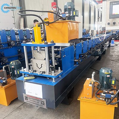 Customized Steel Profile PLC Control Auto Corner Edge Roll Forming Machine