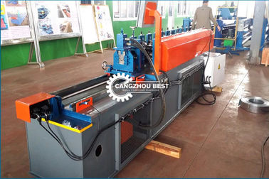 25m/Min'de sabitlenmiş ve söndürülmüş Snap Lock Stud ve Track Roll Forming Machine