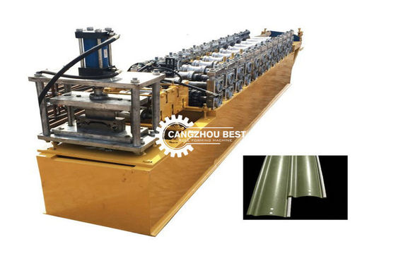 Hidrolik Kesim  PLC Sistemi 0.6mm Kepenk Kapı Şekillendirme Makinesi