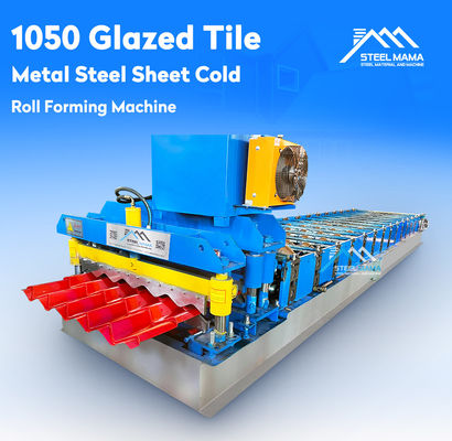 3.5T Zincir iletimli 1000mm Çatı Plakası Rulo Formasyon Makinesi