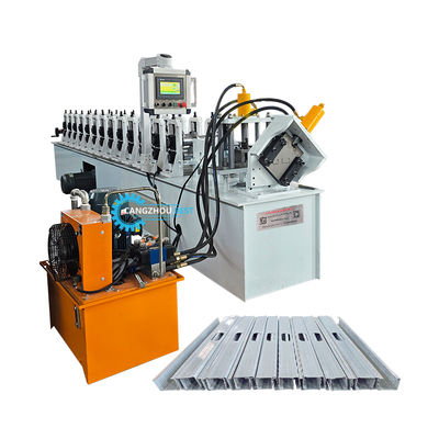 High-speed light steel keel C U profile frame bolt and rail cold roll forming machine