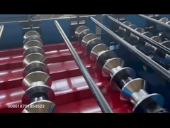 8-15m/min şekillendirme hızı ve hidrolik kesim ile kompakt çatı levhası rulo şekillendirme makinesi